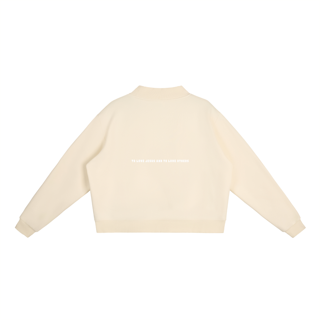 HomeBody Cloth Mock-Neck Sweatshirt