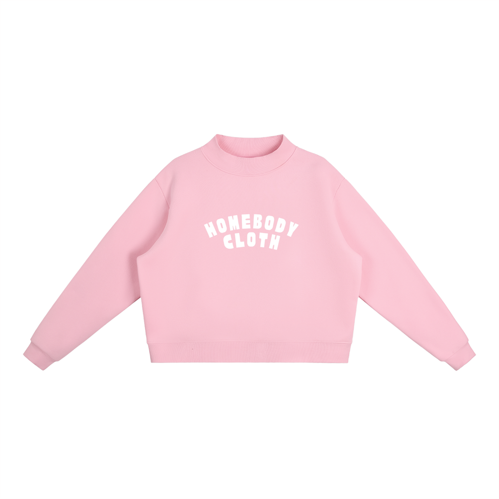HomeBody Cloth Mock-Neck Sweatshirt