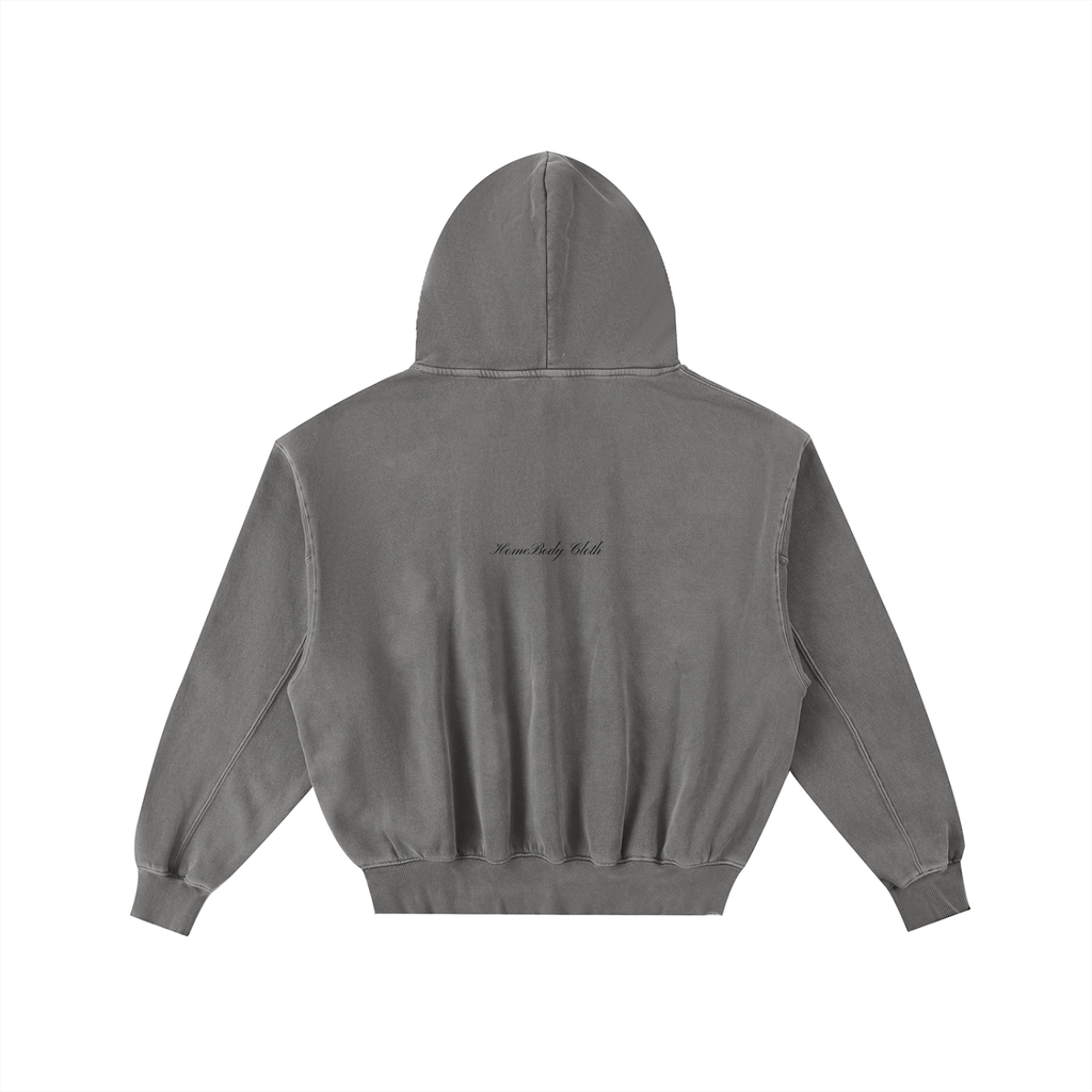 Praying Folk Frayed Washed Hoodie