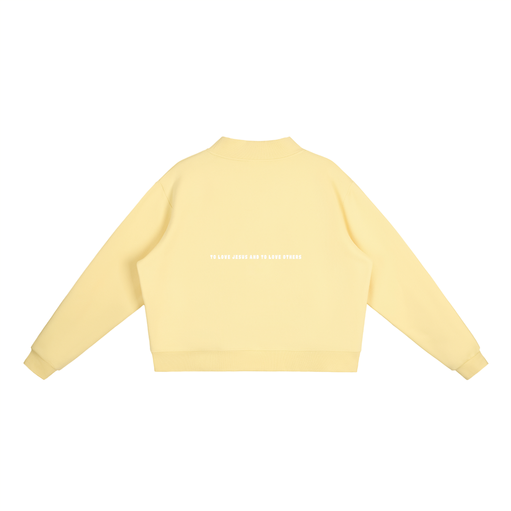 HomeBody Cloth Mock-Neck Sweatshirt