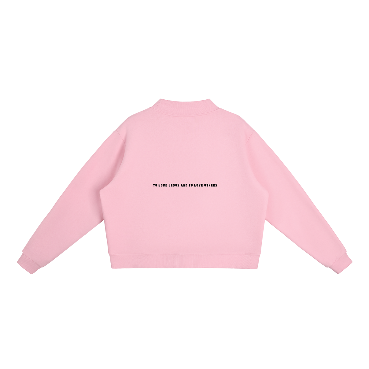 HomeBody Cloth Mock-Neck Sweatshirt
